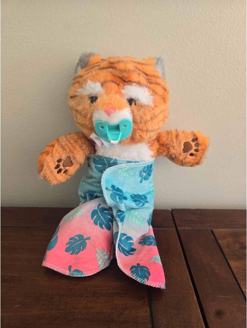 LITTLE LIVE PETS Cozy Dozy’s Java The Tiger Interactive Plush Toy Works W/Pacife